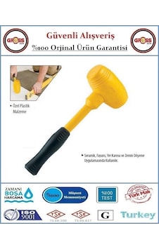 Plastik Tokmak - Kauçuk Tokmak Çekiç - No: 50