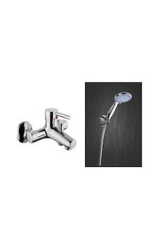 Erce Delta Banyo Bataryası Mafsallı Duş Takımı Krom Erce Delta Banyo Bataryası Mafsallı Duş Takımı Krom