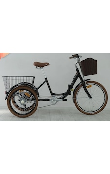 Carraro Caravan Katlanır 2025 Model Şehir Bisikleti 24 Jant 6 Vites Siyah Kahverengi Carraro Caravan Katlanır 2025 Model Şehir Bisikleti 24 Jant 6 Vites Siyah Kahverengi