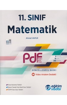 11.Sınıf Matematik Pdf Planlı Ders Föyü Video Anlatım Destekli - Eğitim Vadisi 11.Sınıf Matematik Pdf Planlı Ders Föyü Video Anlatım Destekli - Eğitim Vadisi