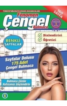 Fenomen Çengel Bulmaca - 6- Maxı Yayıncılık Fenomen Çengel Bulmaca - 6- Maxı Yayıncılık
