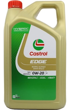 Castrol Edge 0W-20 Ll Motor Yağı 5 L Castrol Edge 0W-20 Ll Motor Yağı 5 L