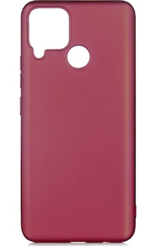 Realme C15 Uyumlu Kılıf Zore Premier Silikon Kapak