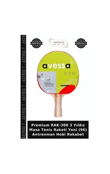 Premium Rak-300 3 Yıldız Masa Tenis Raketi Yeni 96 Antrenman Hobi Rekabet Premium Rak-300 3 Yıldız Masa Tenis Raketi Yeni 96 Antrenman Hobi Rekabet