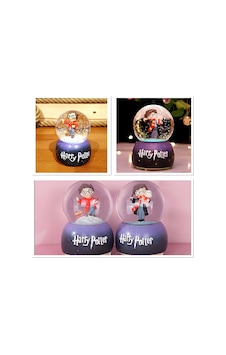 Harry Potter Üflemeli Işıklı Müzikli Kar Küresi Orta Boy Alk3119 Renkli Harry Potter Üflemeli Işıklı Müzikli Kar Küresi Orta Boy Alk3119 Renkli