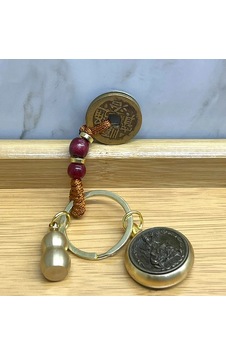 Şans Ve Bereket Anahtarlık Alk4466 Altın Şans Ve Bereket Anahtarlık Alk4466 Altın