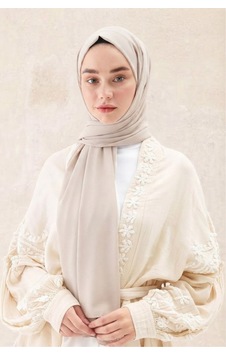 ALDAIYR Medine Ipeği Şal Lüks İpeksi, Hafif, Kadın Tesettür Şal Bej ALDAIYR Medine Ipeği Şal Lüks İpeksi, Hafif, Kadın Tesettür Şal Bej