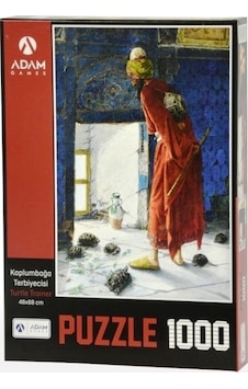 1000 Parça Puzzle Kaplumbağa Terbiyecisi 1000'lik Puzzle Adam 1000 Parça Puzzle Kaplumbağa Terbiyecisi 1000'lik Puzzle Adam