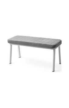 Bench Puf Metal Ayaklı Babyface Kumaş 40cmx95cm Bench Puf Metal Ayaklı Babyface Kumaş 40cmx95cm