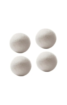Xiyyadms 4 Adet Organik Yün Kurutma Topları - Doğal Kumaş Yumuşatıcı, Yeniden Kullanılabilir, Kuruma Süresini Kısaltır, 6cm Xiyyadms 4 Adet Organik Yün Kurutma Topları - Doğal Kumaş Yumuşatıcı, Yeniden Kullanılabilir, Kuruma Süresini Kısaltır, 6cm