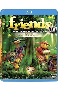 Fridens Naki On The Monster Island Sevimli Canavarlar 3D Blu-Ray