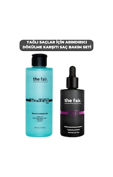 The Fair. Yağlı Saçlar İçin Arındırıcı Dökülme Karşıtı Saç Bakım Seti The Fair. Yağlı Saçlar İçin Arındırıcı Dökülme Karşıtı Saç Bakım Seti