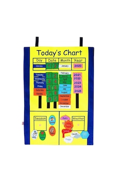 Cırtlı Takvim Pano İngilizce Cırtlı Takvim Pano İngilizce