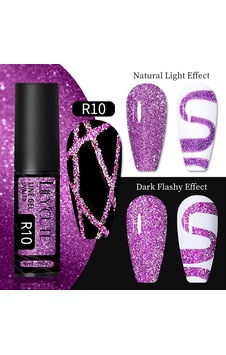 Lily Cute Reflective Glitter Nail Art Çizim Ojesi R010 54152-4 Lily Cute Reflective Glitter Nail Art Çizim Ojesi R010 54152-4