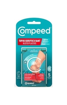 Compeed Topuk Koruyucu Bant Şeffaf 5 Adet Compeed Topuk Koruyucu Bant Şeffaf 5 Adet