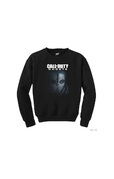 Call Of Duty Cod Ghosts Siyah Sweatshirt Call Of Duty Cod Ghosts Siyah Sweatshirt