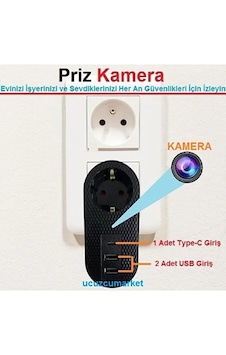 Priz Güvenlik Kamera Priz Güvenlik Kamera