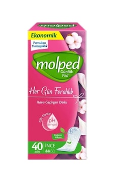 Molped Her Gün Ferahlık Ped Eko 40 Adet Molped Her Gün Ferahlık Ped Eko 40 Adet