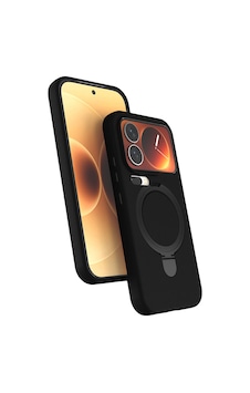 Newface - 275 - Xiaomi Mi 17 Pro Max Regal Magsafe Standlı Kapak - Spt-gld - - Siyah Sıyah Newface - 275 - Xiaomi Mi 17 Pro Max Regal Magsafe Standlı Kapak - Spt-gld - - Siyah Sıyah