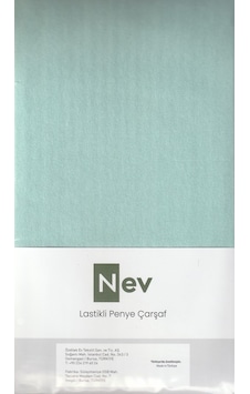 Nev Penye Çarşaf Fitted Su Yeşili 180x200+30 Nev Penye Çarşaf Fitted Su Yeşili 180x200+30