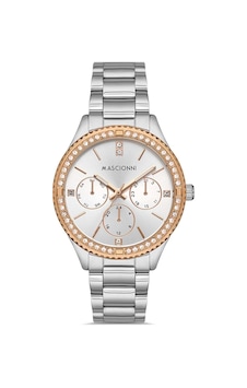 Mascionni M.1.1066.04 Kadın Kol Saati Rose Gold - Gümüş Mascionni M.1.1066.04 Kadın Kol Saati Rose Gold - Gümüş