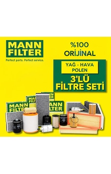 Toyota Yaris 1.5 Vvti Mann-filtre 3'lü Bakım Seti 2012-2020 Toyota Yaris 1.5 Vvti Mann-filtre 3'lü Bakım Seti 2012-2020