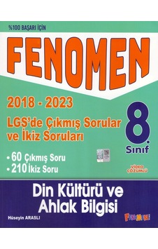 Fenomen 8.sınıf Lgs Din Kül. Çıkmış Sorular Fenomen 8.sınıf Lgs Din Kül. Çıkmış Sorular