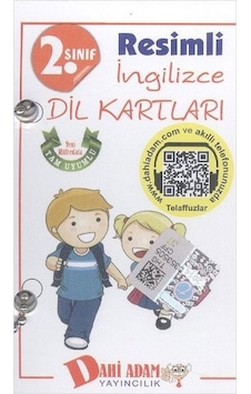 Dahi Adam 2. Sınıf Resimli İngilizce Dil Kartları - Komisyon - Dahi Adam Yayıncılık Dahi Adam 2. Sınıf Resimli İngilizce Dil Kartları - Komisyon - Dahi Adam Yayıncılık