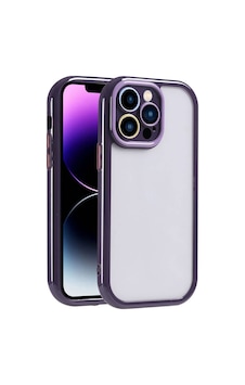 Apple Uyumlu iPhone 14 Pro Max Kılıf Kamera Korumalı Renkli Kenar Ve Çerçeve Tasarımlı Kapak Apple Uyumlu iPhone 14 Pro Max Kılıf Kamera Korumalı Renkli Kenar Ve Çerçeve Tasarımlı Kapak