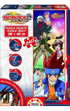 Puzmooyuncak Educa 240 Parça Beyblade Dev Puzzle (Maxi Puzzle)