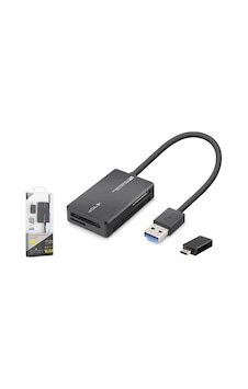 Usb Type-c 3.2 Gen1 All İn One Kart Okuyucu Cf Sd Microsd Ms 5 Gbps Siyah C313 Evimdeyokyok Usb Type-c 3.2 Gen1 All İn One Kart Okuyucu Cf Sd Microsd Ms 5 Gbps Siyah C313 Evimdeyokyok