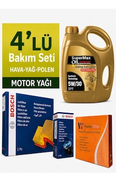 Bosch Mitsubishi Asx 1.6 Filtre Bakım Seti-supermax Oil 5w30 5lt 2012-2015 4 Lü Bosch Mitsubishi Asx 1.6 Filtre Bakım Seti-supermax Oil 5w30 5lt 2012-2015 4 Lü