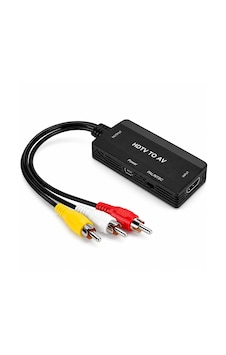 Microcase Hdtv To Av Rca Dönüştürücü 1080p Hdmı To Rca Çevirici Adaptör Al5745 Siyah Microcase Hdtv To Av Rca Dönüştürücü 1080p Hdmı To Rca Çevirici Adaptör Al5745 Siyah