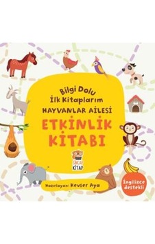 Hayvanlar Ailesi - Bilgi Dolu İlk Kitaplarım - Etkinlik Kitabı- Sincap Kitap