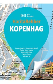 Kopenhag Harita Rehber  -  Marie Charvet  -  Dost Kitabevi