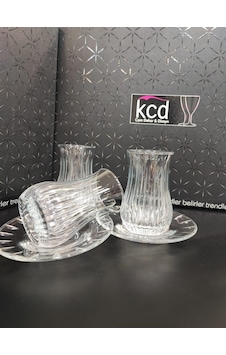 Kcd 3854s 6 Kişilik 12 Parça Çay Seti Şeffaf Kcd 3854s 6 Kişilik 12 Parça Çay Seti Şeffaf