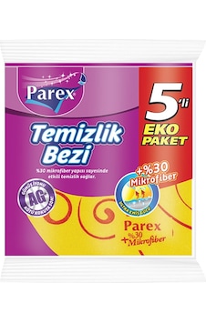 Parex Temizlik Bezi 5 Adet Sarı Parex Temizlik Bezi 5 Adet Sarı