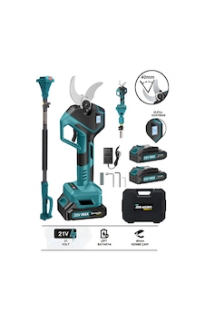 Dragro Dr-8614f 42mm Led Ekranlı M Profesyonel Akülü Bahçe Budama Makası + Teleskopik Kol Dragro Dr-8614f 42mm Led Ekranlı M Profesyonel Akülü Bahçe Budama Makası + Teleskopik Kol