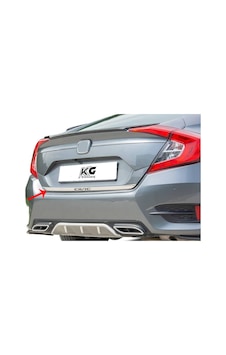 Honda Civic Fc5 2016 Üzeri Yazılı Krom Bagaj Alt Çıtası Honda Civic Fc5 2016 Üzeri Yazılı Krom Bagaj Alt Çıtası