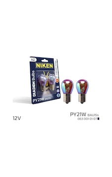 Nıken 12v 93 Dıadem Ampul Py21w Amber Bau15s 2li