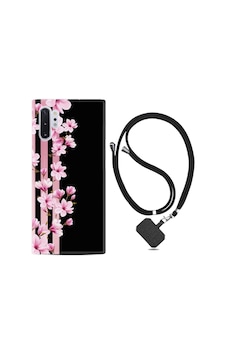 Samsung Samsung Galaxy Uyumlu Note 10 Plus Kılıf Desenli Silikon Boyun Askılı Pink Flowers 3 1393 Samsung Samsung Galaxy Uyumlu Note 10 Plus Kılıf Desenli Silikon Boyun Askılı Pink Flowers 3 1393