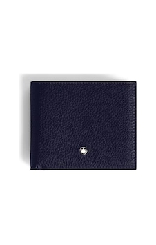 220038 Montblanc Grain Lacivert 8 Cc Cüzdan 220038 Montblanc Grain Lacivert 8 Cc Cüzdan