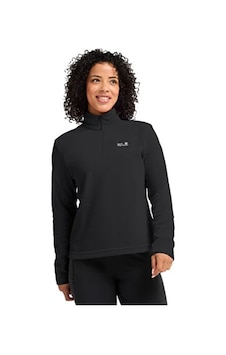 Jack Wolfskin Taunus 100 Hz W Kadın Outdoor Çeyrek Fermuarlı Polar Üst A65801-6000 Siyah Jack Wolfskin Taunus 100 Hz W Kadın Outdoor Çeyrek Fermuarlı Polar Üst A65801-6000 Siyah