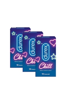 Durex Chill Prezervatif 10'lu x 3 Durex Chill Prezervatif 10'lu x 3