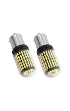 Beyaz Led P21w 93 Ampul 144 Led 12v 2 Adet Beyaz Led P21w 93 Ampul 144 Led 12v 2 Adet