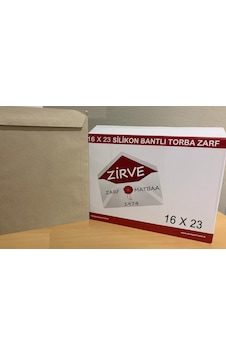 Torba Zarf 16x23 90 Gram I.kraft Silikonlu 500 Adet Torba Zarf 16x23 90 Gram I.kraft Silikonlu 500 Adet