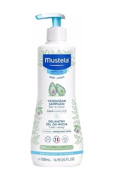 Mustela Gentle Cleansing Gel Yenidoğan Şampuanı 500 Ml Acı Badem Mustela Gentle Cleansing Gel Yenidoğan Şampuanı 500 Ml Acı Badem