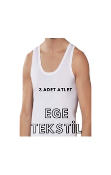 Baytaş Ekonomik Pamuklu Erkek Beyaz Atlet 3 Adet Beyaz Baytaş Ekonomik Pamuklu Erkek Beyaz Atlet 3 Adet Beyaz