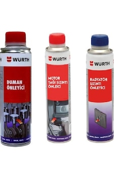 Würth Duman Önleyici + Yağ Sızıntı Önleciyi + Radyatör Sızıntı Ön Würth Duman Önleyici + Yağ Sızıntı Önleciyi + Radyatör Sızıntı Ön