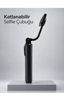 Uzaktan Fotoğraf Çekimi İçin Döndürülebilir Telefon Tutuculu Selfie Çubuğu Diğer Uzaktan Fotoğraf Çekimi İçin Döndürülebilir Telefon Tutuculu Selfie Çubuğu Diğer